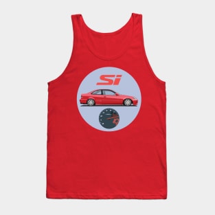 Civic Si Milano Red Tank Top